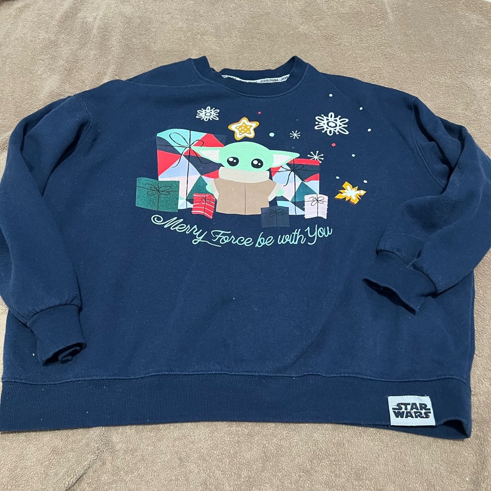 Disney Star Wars Navy Blue Sweatshirt